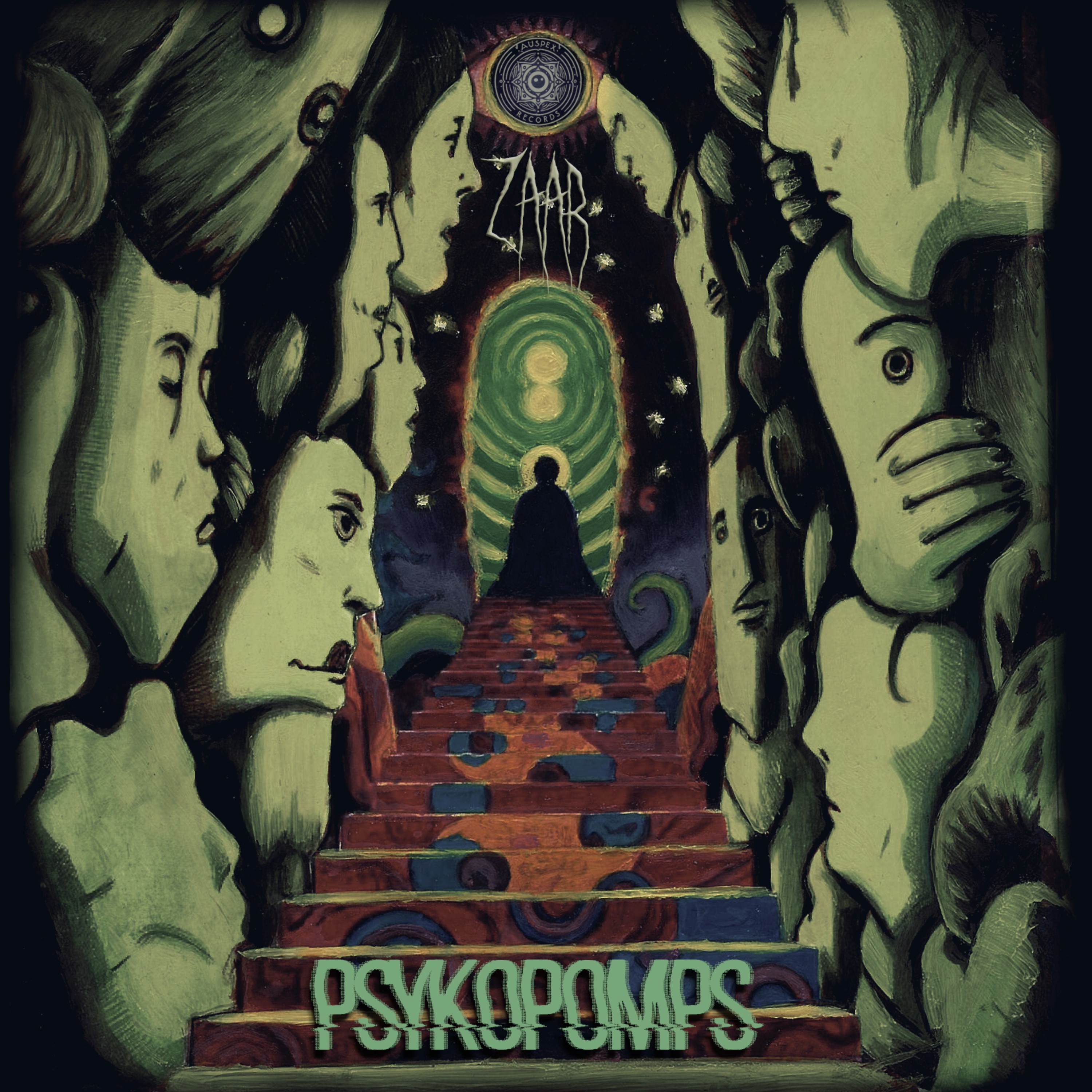 Cover art for Psykopomps by Zaar